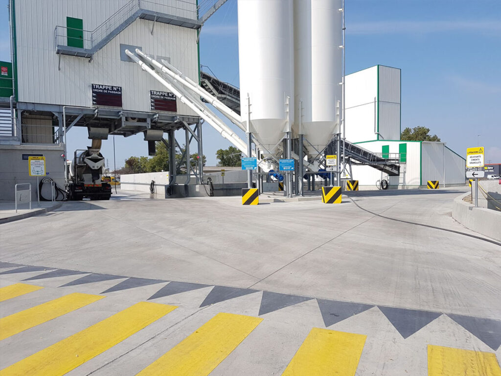 Panneaux de signalisation de chantier à Toulouse